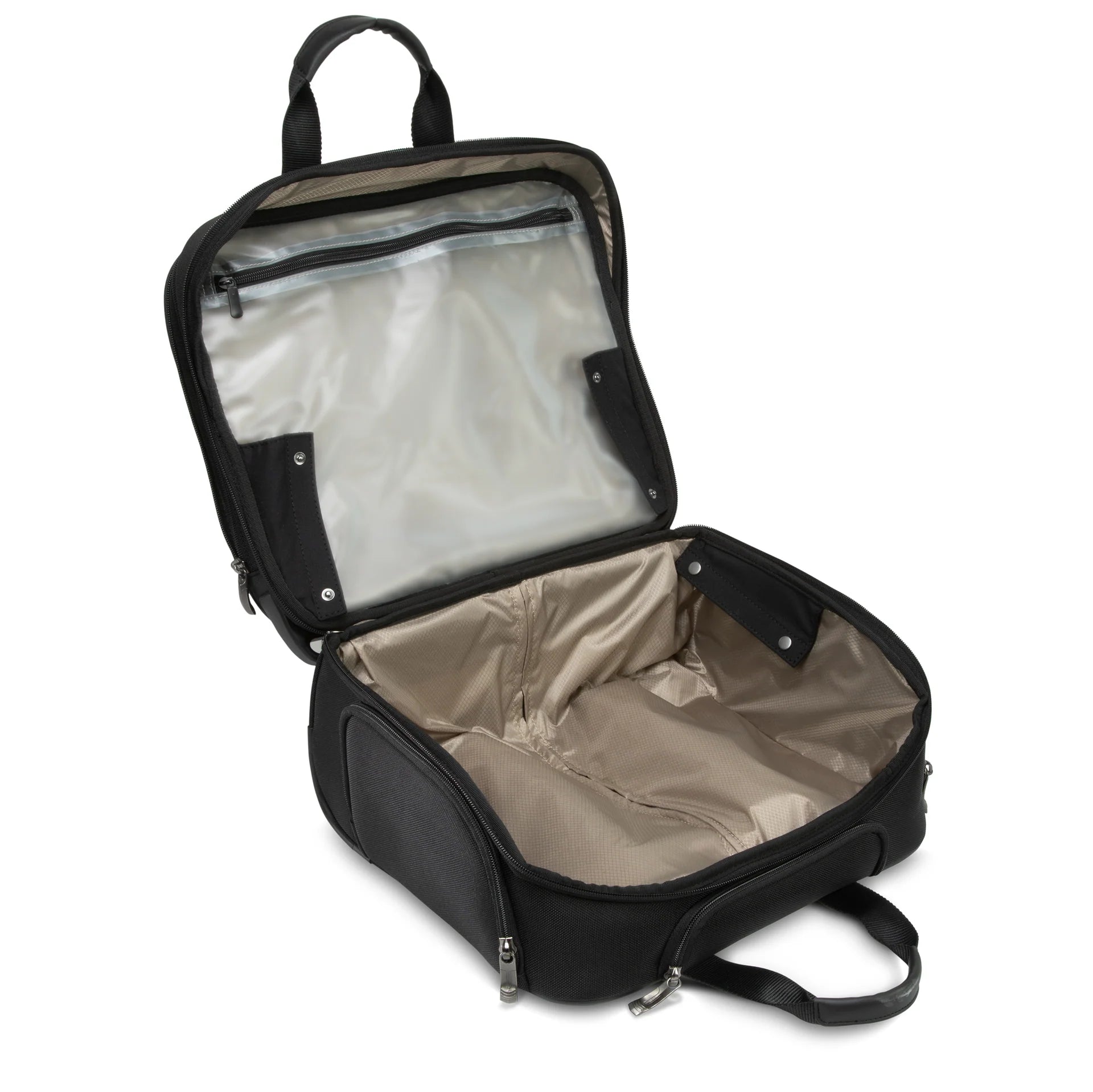 Ricardo Flight Essentials Softside Wheel-A-Board Bag - Black, Interior View