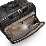 Ricardo Flight Essentials Softside Wheel-A-Board Bag - Black, Open front compartment view 