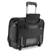 Ricardo Flight Essentials Softside Wheel-A-Board Bag - Black, Back view with handle