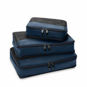 Briggs & Riley Carry On Packing Cube Set - Navy