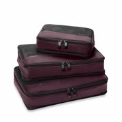 Briggs & Riley Carry On Packing Cube Set - Plum