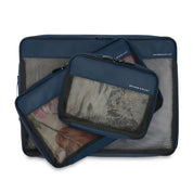 Briggs & Riley Check In Packing Cube Set - Navy