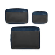 Briggs & Riley Check In Packing Cube Set - Navy