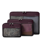 Briggs & Riley Check In Packing Cube Set - Plum