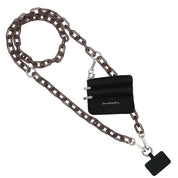 Save The Girls Clip & Go Ice Chain with Pouch - Black/Black