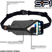 SPIbelt Large Pocket - Black/Turquoise