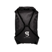 Geckobrands Waterproof Drawstring Backpack - Black/White