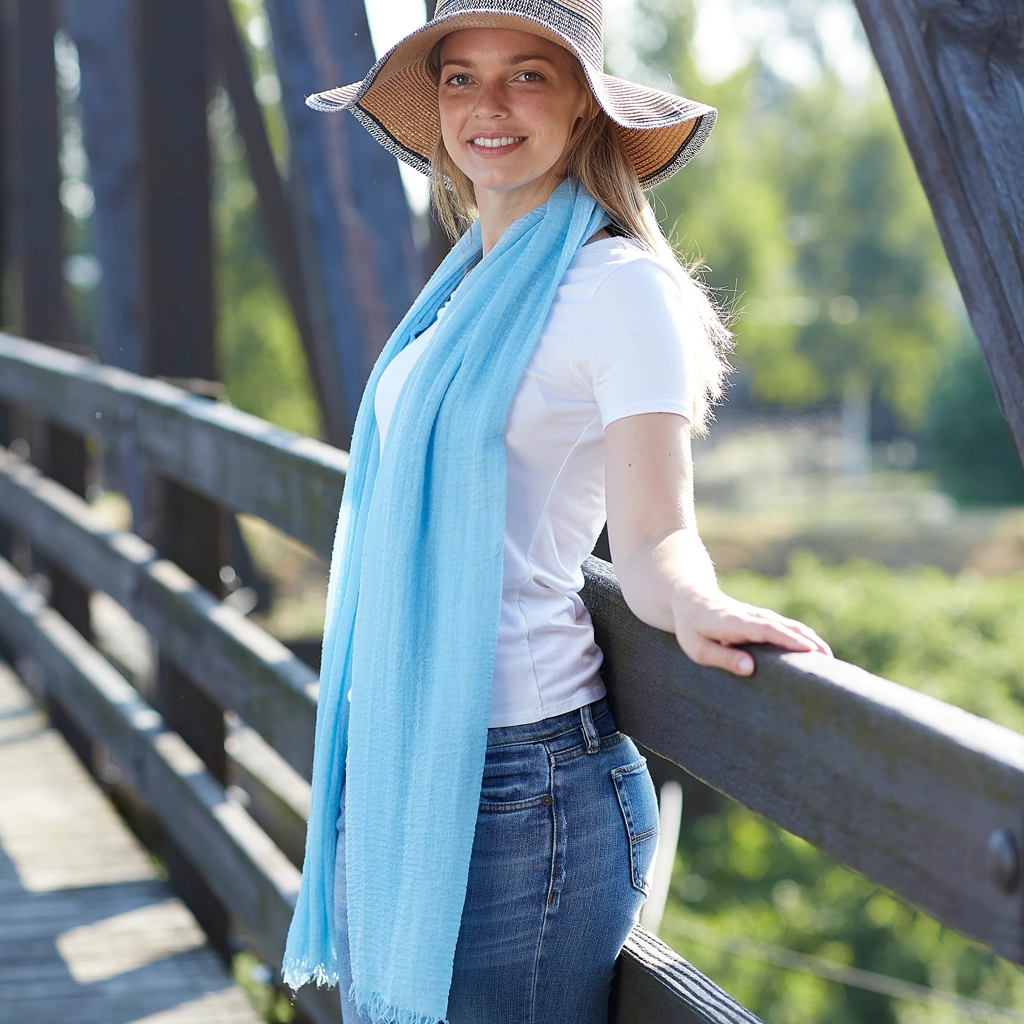 Bucky Classic Insect Shield Scarf - Blue