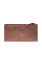 Patent of Heart Odele Leather Slim Wallet - Metallic Bronze