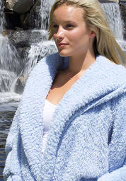 Nordic Beach Wrap Cashmere Blue