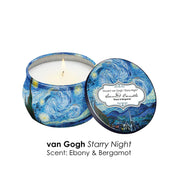 RainCaper Van Gogh Starry Night Scented Candle Collection