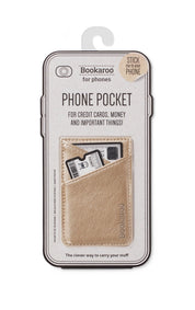 If USA Bookaroo Phone Pocket - Gold