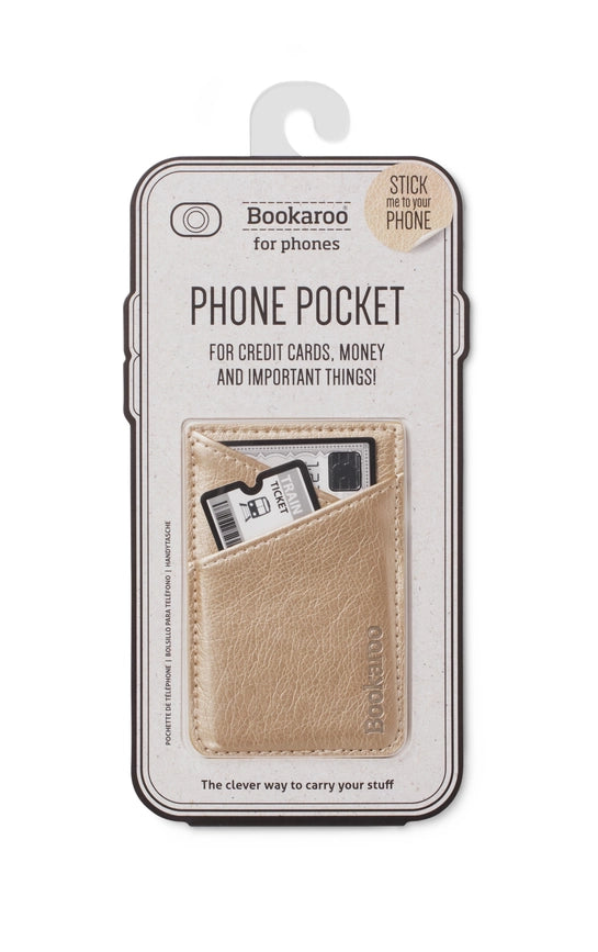 If USA Bookaroo Phone Pocket - Gold