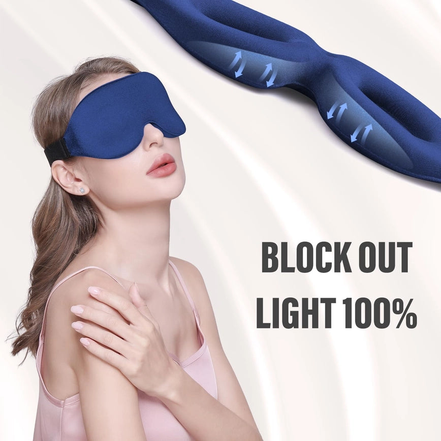 Vigor 3D Memory Foam Eye Mask for Sleep