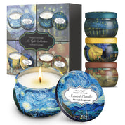 RainCaper Van Gogh Starry Night Scented Candle Collection