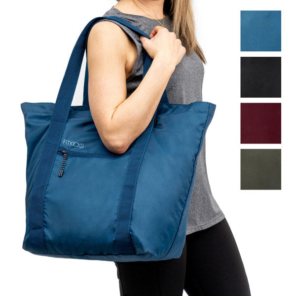 Fitkicks Hideaway Packable Duffel - Blue