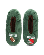 INC Football Men's Sherpa Lined Slipper L/XL - Turf Green