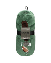 INC Football Men's Sherpa Lined Slipper L/XL - Turf Green