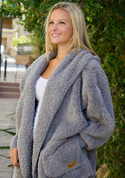 Nordic Beach Wrap Grey Kitten