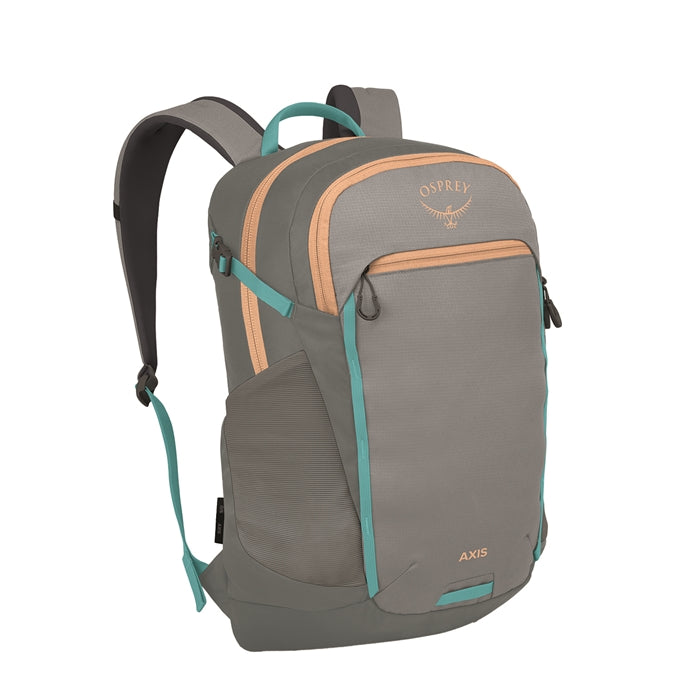 Osprey Axis 24L Laptop Backpack - Medium Grey/Coal Grey