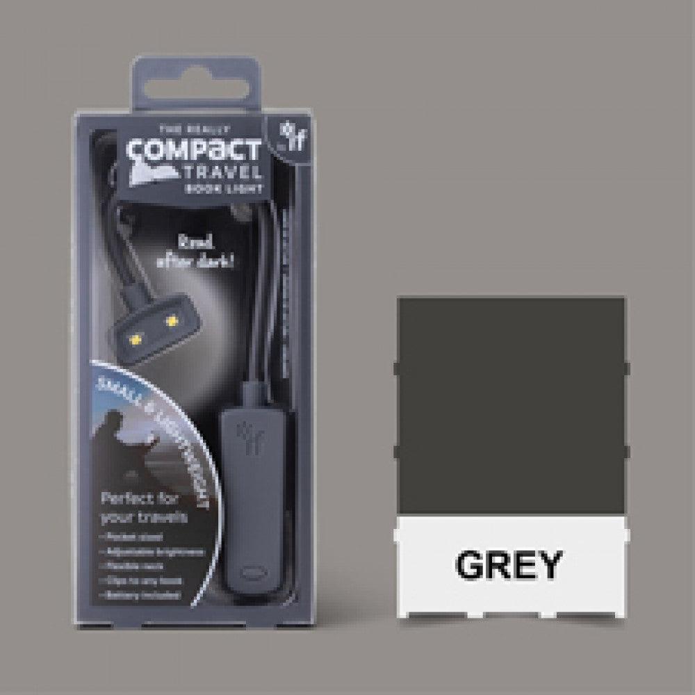 If USA Compact Travel Book Light -  Gray