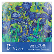 Rain Caper Lens Cloth - Van Gogh "Irises"