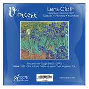 Rain Caper Lens Cloth - Van Gogh "Irises"