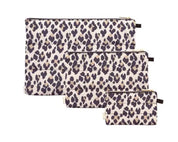 Itzy Ritzy Set of 3 Packing Pouches - Leopard