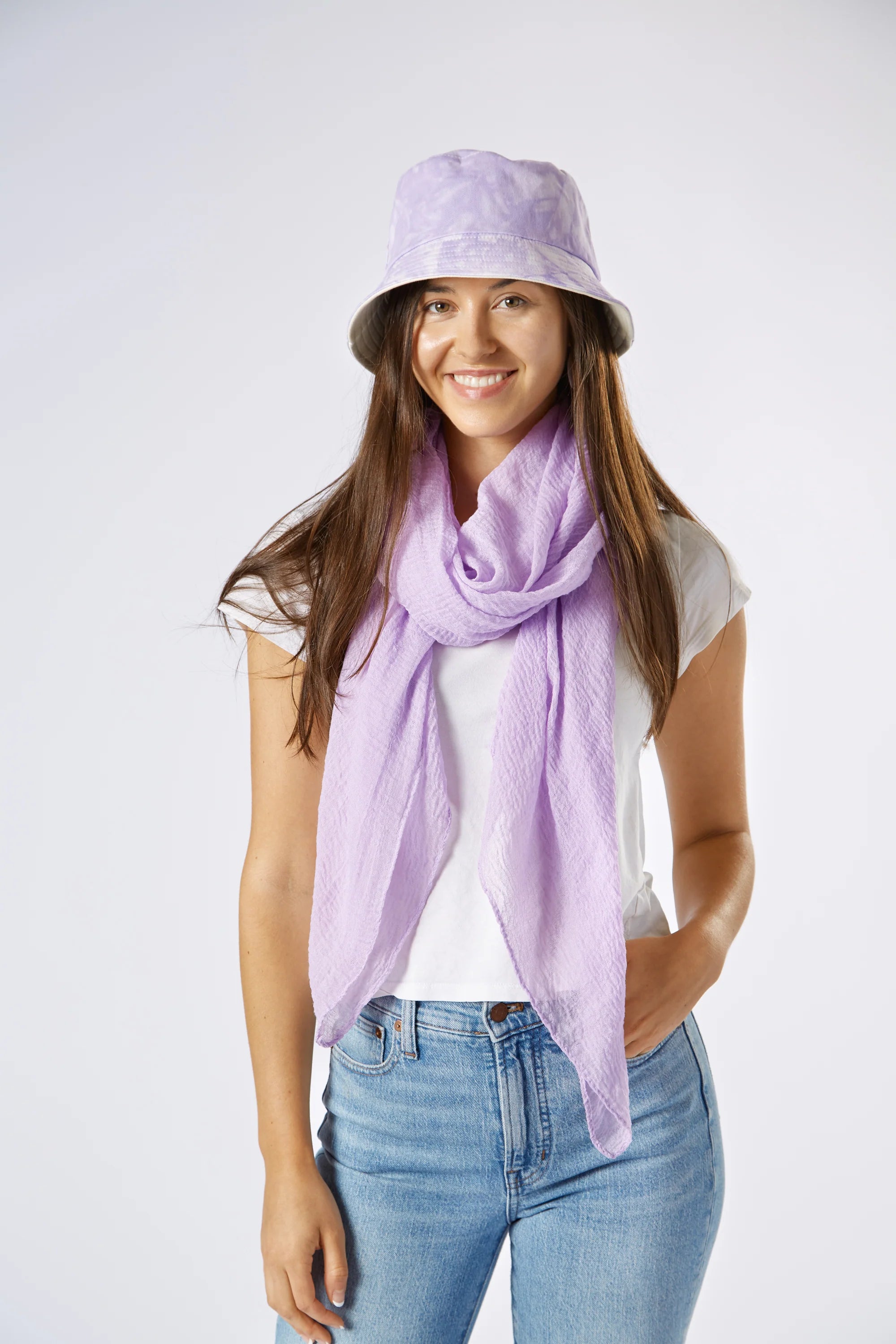 Bucky Classic Insect Shield Scarf - Lilac