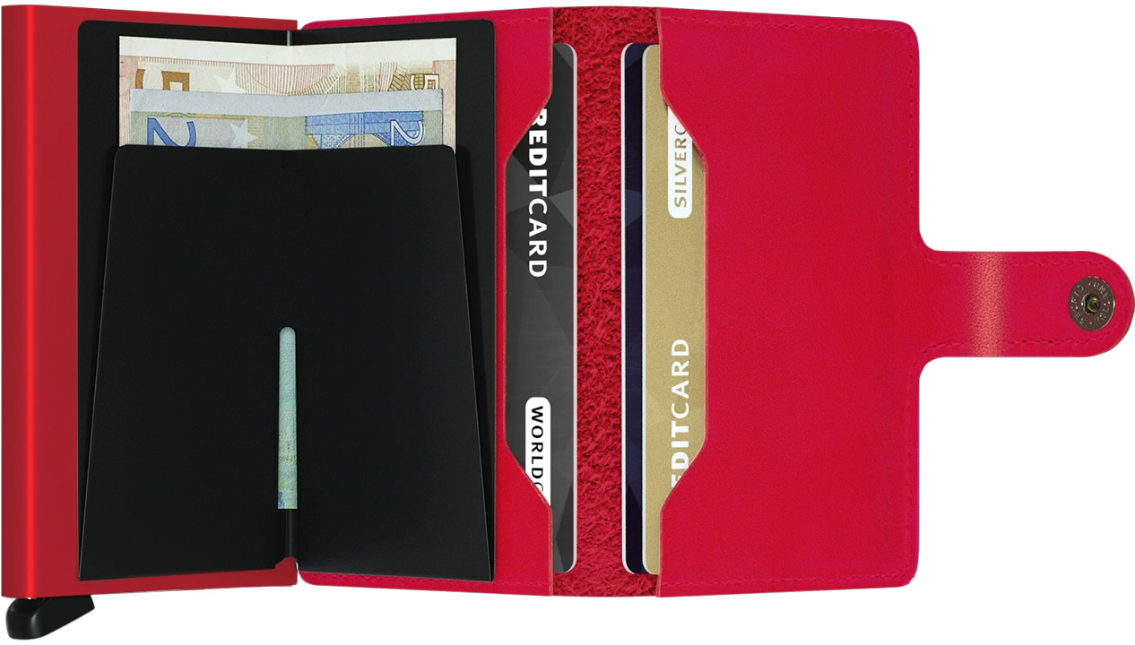 Secrid Original Mini Wallet - Red -Red