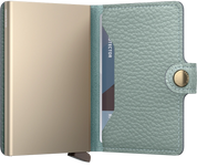 Secrid Mini Wallet - Pebble Sea Green