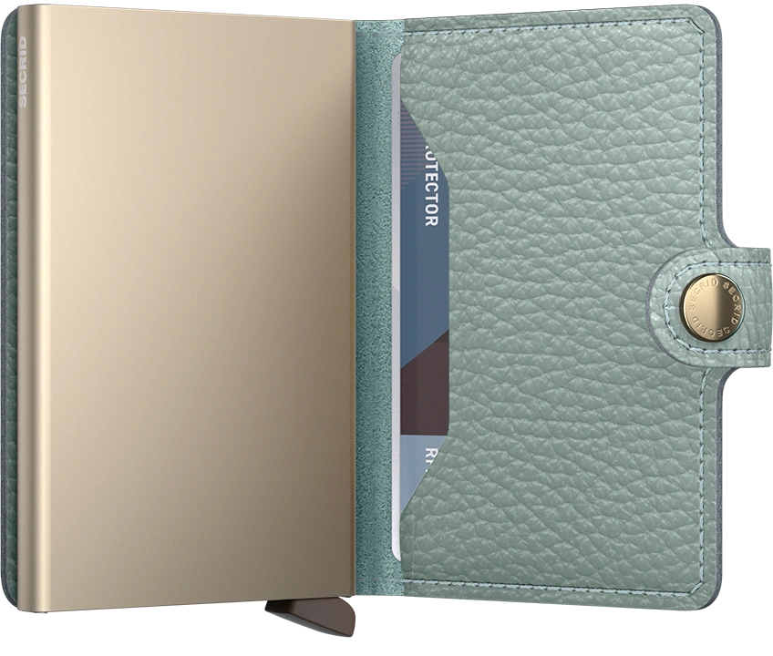 Secrid Mini Wallet - Pebble Sea Green