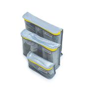 Mumi Toiletry Cubes Set of 3 - Yellow