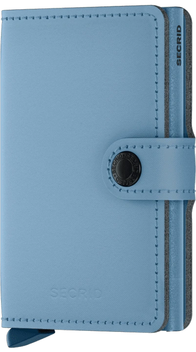 Secrid Mini Wallet - Yard Powder Sky Blue