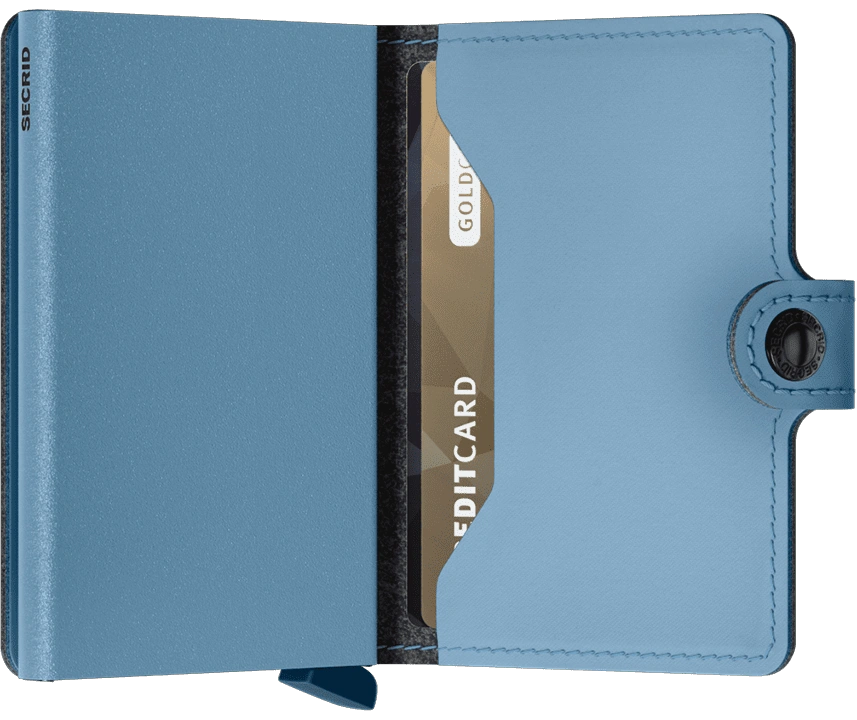 Secrid Mini Wallet - Yard Powder Sky Blue