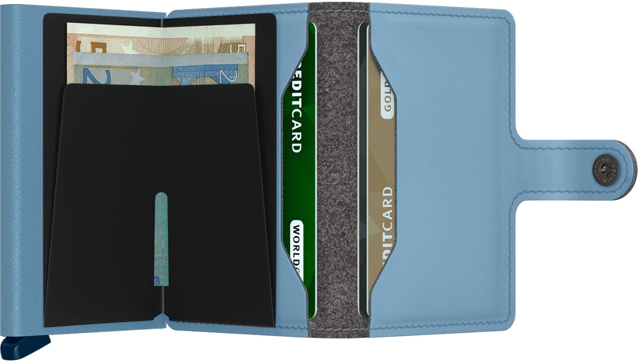 Secrid Mini Wallet - Yard Powder Sky Blue