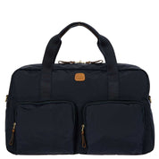 Bric's X-Bag Boarding Duffel With Pockets - Navy