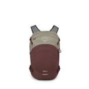 Osprey Nebula Laptop Backpack- Sawdust Tan/Raisin Red