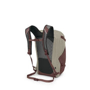 Osprey Nebula Laptop Backpack- Sawdust Tan/Raisin Red