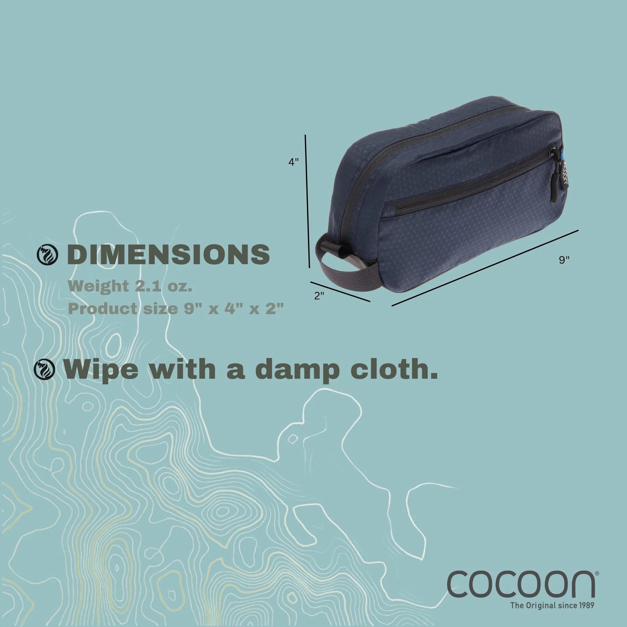 Cocoon On The Go Toiletry Kit  -  Blue