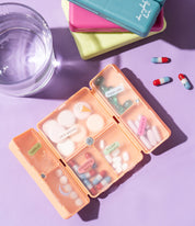 Crush Everything's Fine Pill & Vitamin Case - Peach