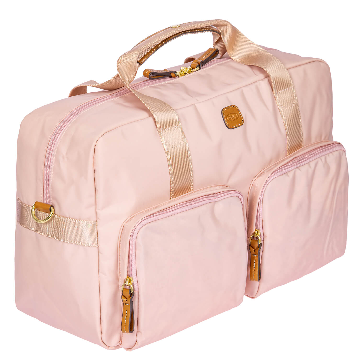 Bric's X-Bag Boarding Duffel With Pockets - Light Pink