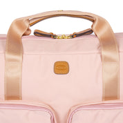 Bric's X-Bag Boarding Duffel With Pockets - Light Pink