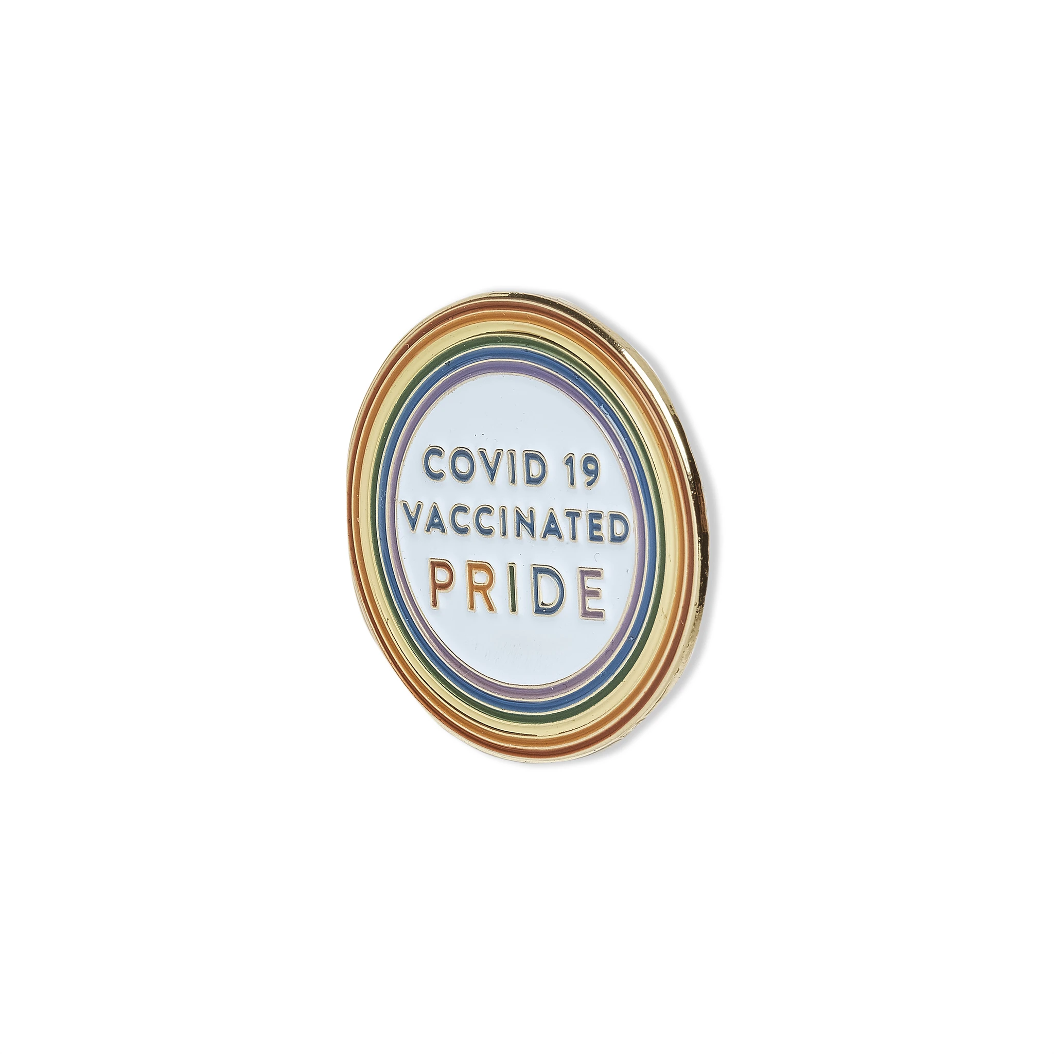 “PRIDE” Lapel Pin – Covid Vaccine Pin Project