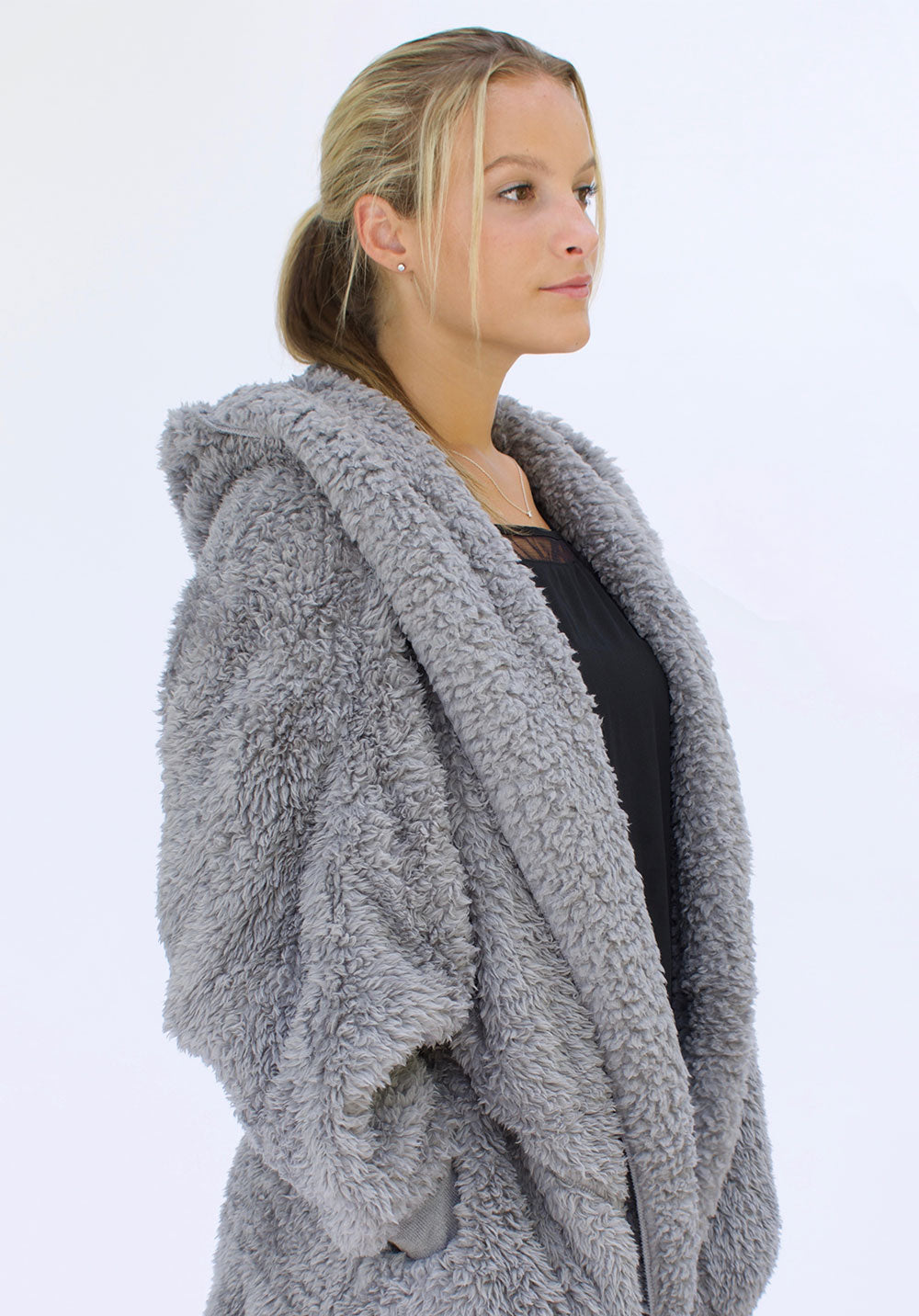 Nordic Beach Wrap Grey Kitten