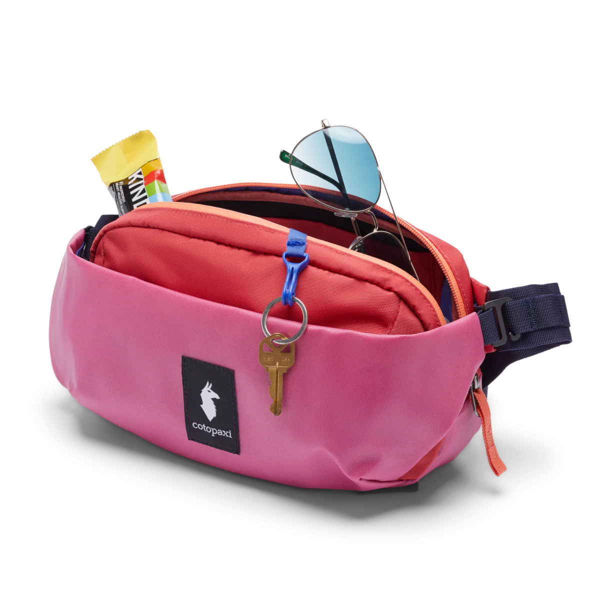 Cotopaxi Coso 2L Hip Pack - Cada Día - Sangria/Strawberry