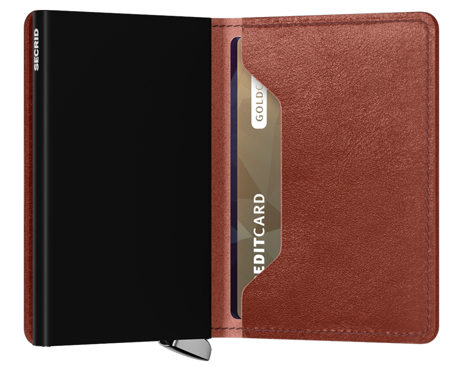 Secrid Premium Slim Wallet - Basco Brown