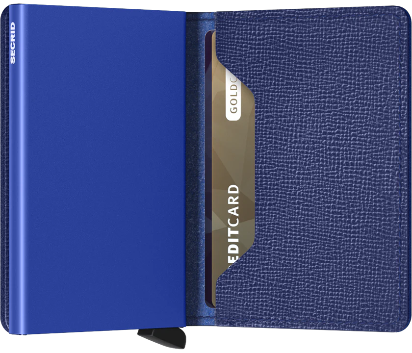 Secrid Slim Wallet Crsiple Cobalt