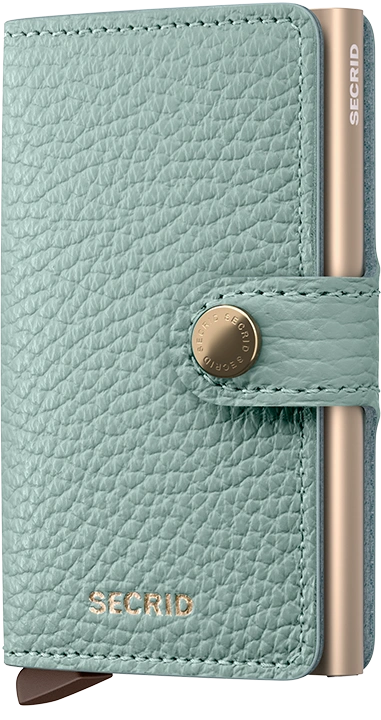 Secrid Mini Wallet - Pebble Sea Green