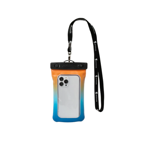 Geckobrands Float Phone Dry Bag - Summer Ombre